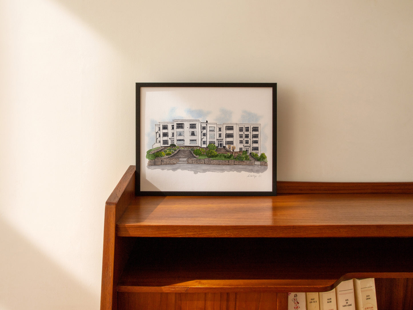Tulse Hill - Palace Court - Giclée Print (unframed) - West Norwood