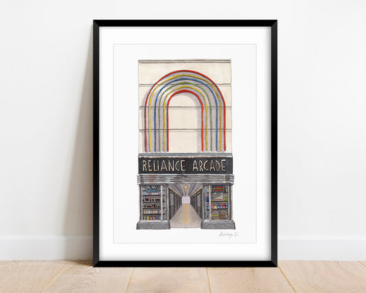 Brixton - Reliance Arcade - Giclée Print (unframed)