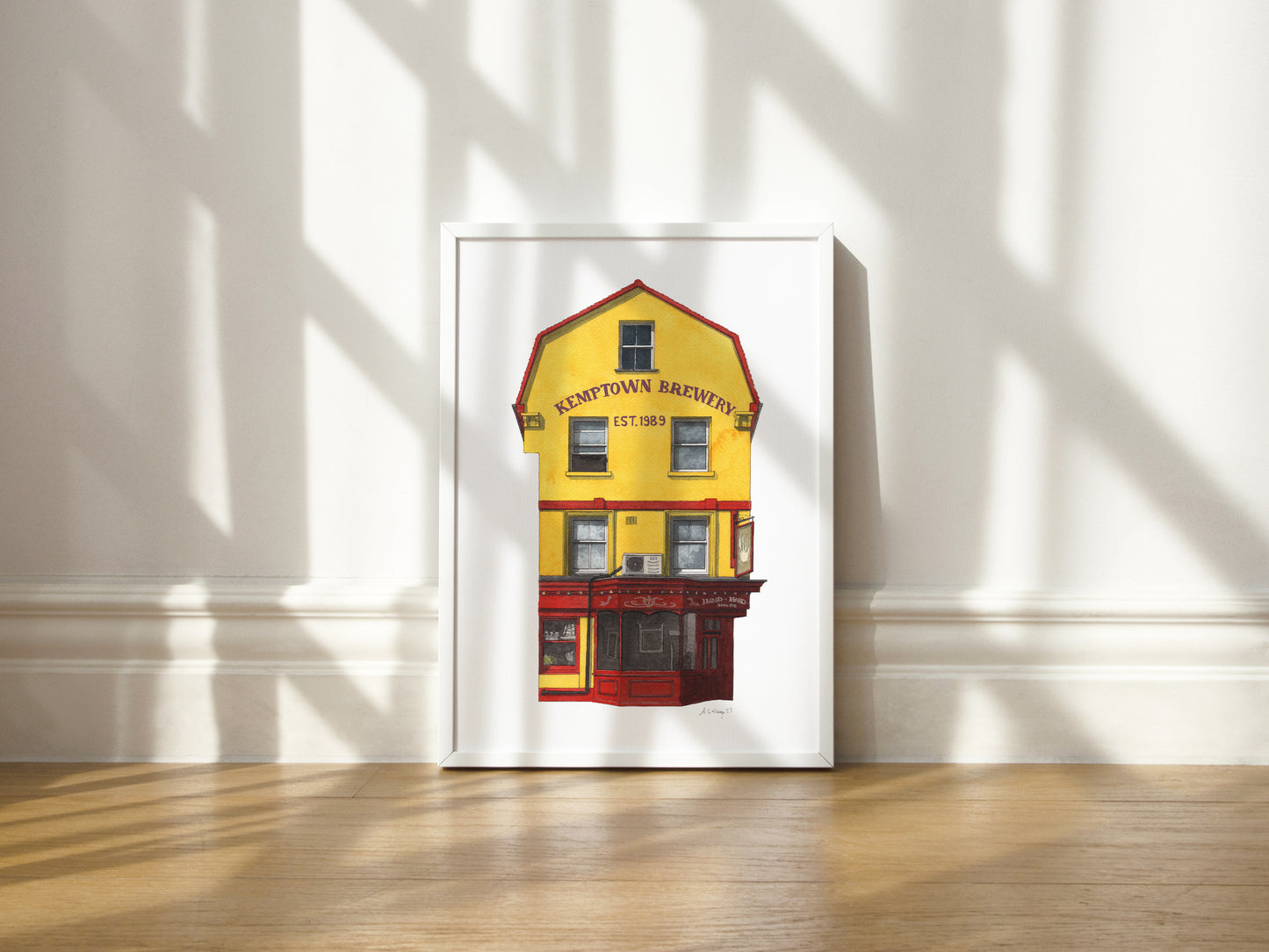 Brighton - The Hand in Hand pub - Giclée Print (unframed)