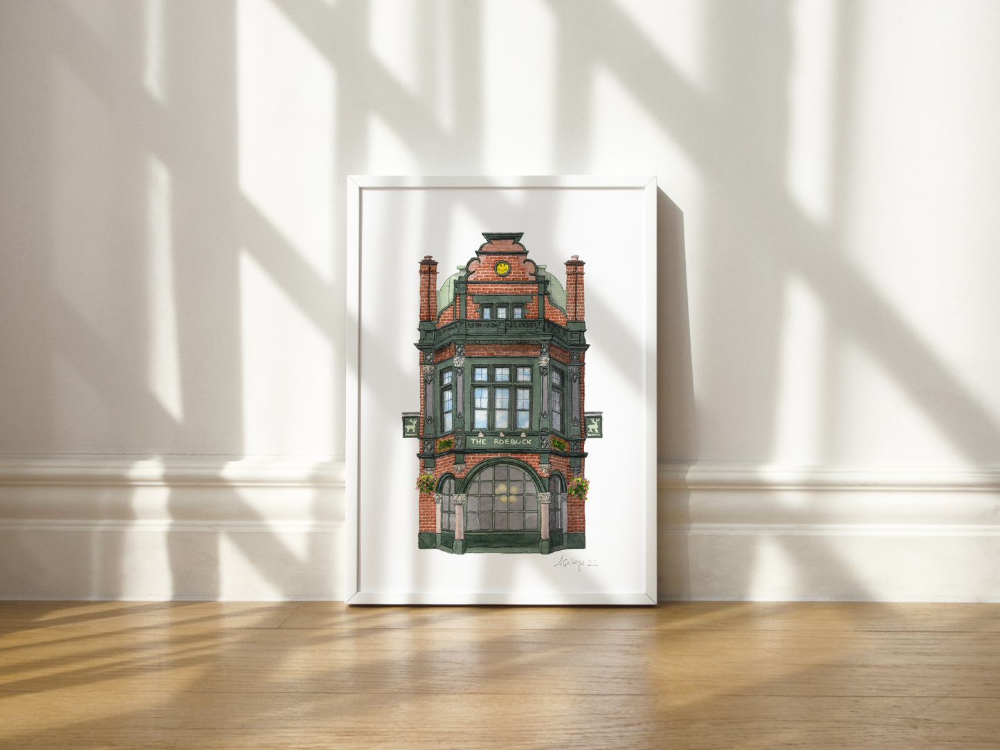 Borough - The Roebuck pub - Giclée Print (unframed)