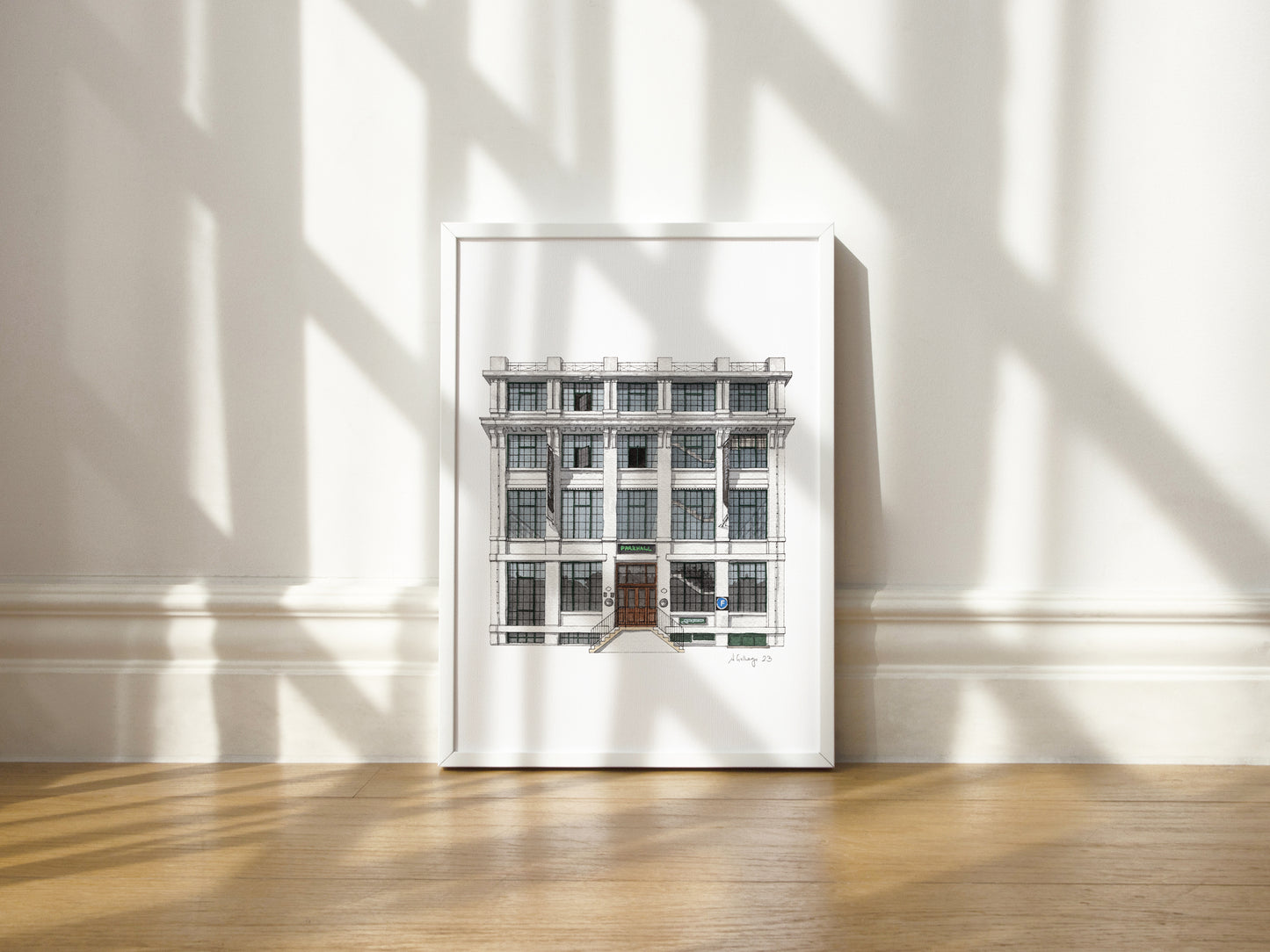 West Dulwich - Parkhall Business Centre - Giclée Print (unframed) - New version