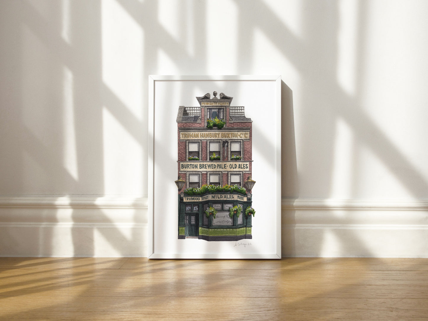 Tower Bridge - Princess of Prussia - Giclée Print (unframed)