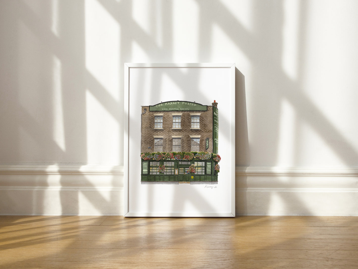 Borough - The Market Porter - Giclée Print (unframed)