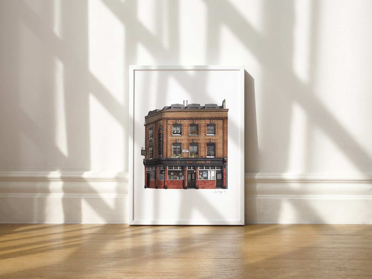 West Norwood - Book and Record Bar - Giclée Print (unframed)