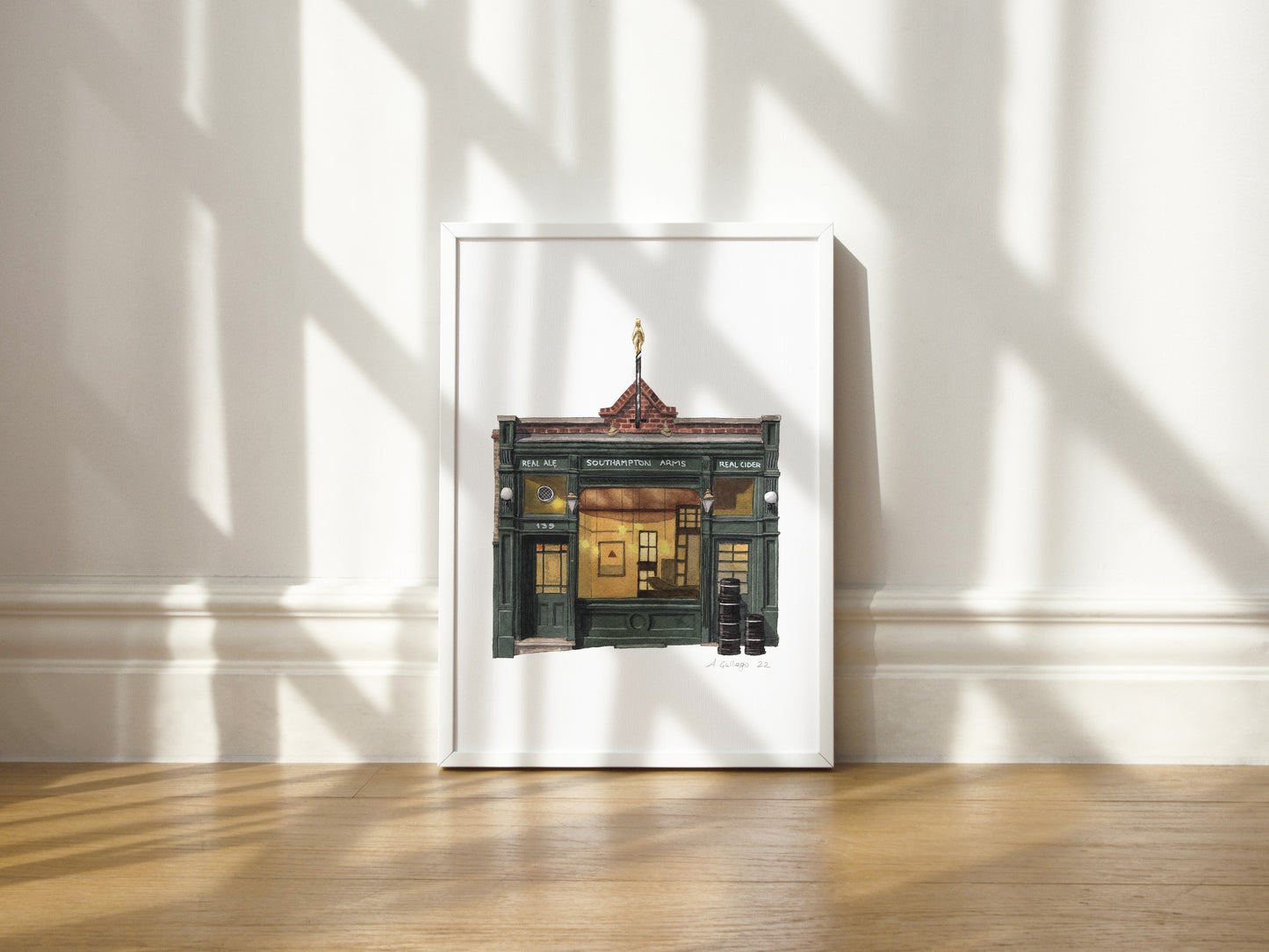 Gospel Oak - Southampton Arms pub - Giclée Print (unframed) - Kentish Town