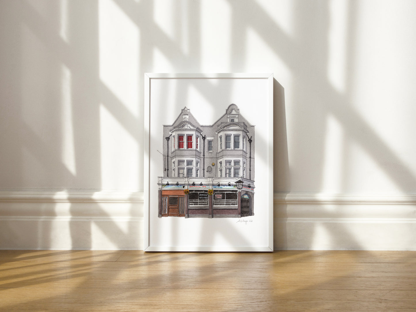 Dalston - Shacklewell Arms - Giclée Print (unframed) - Hackney