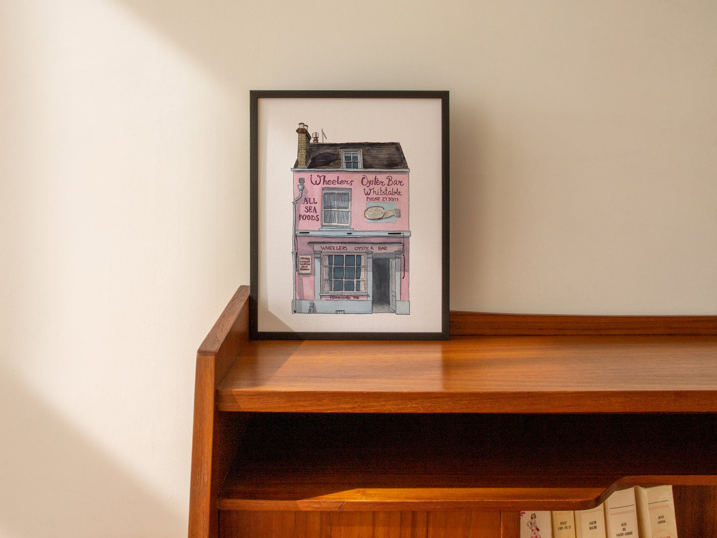 Whitstable - Wheeler's Oyster Bar - Giclée Print (unframed)