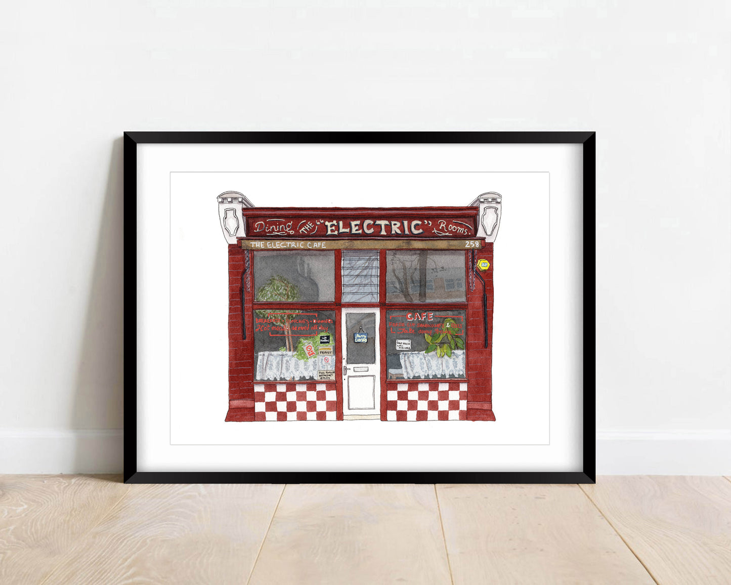 West Norwood - The Electric Cafe - Giclée Print (unframed) - Tulse Hill