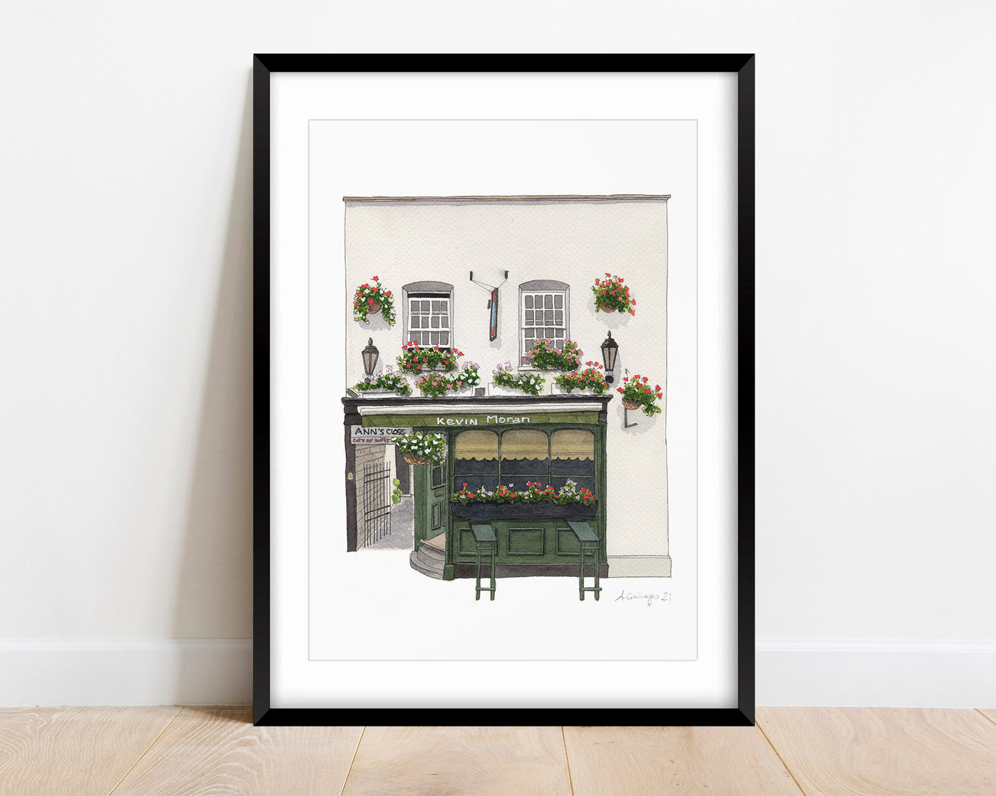 Belgravia - Nag's Head Pub - Giclée Print (unframed)