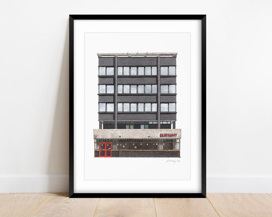 Elephant & Castle - The Elephant & Castle pub - Giclée Print (unframed)