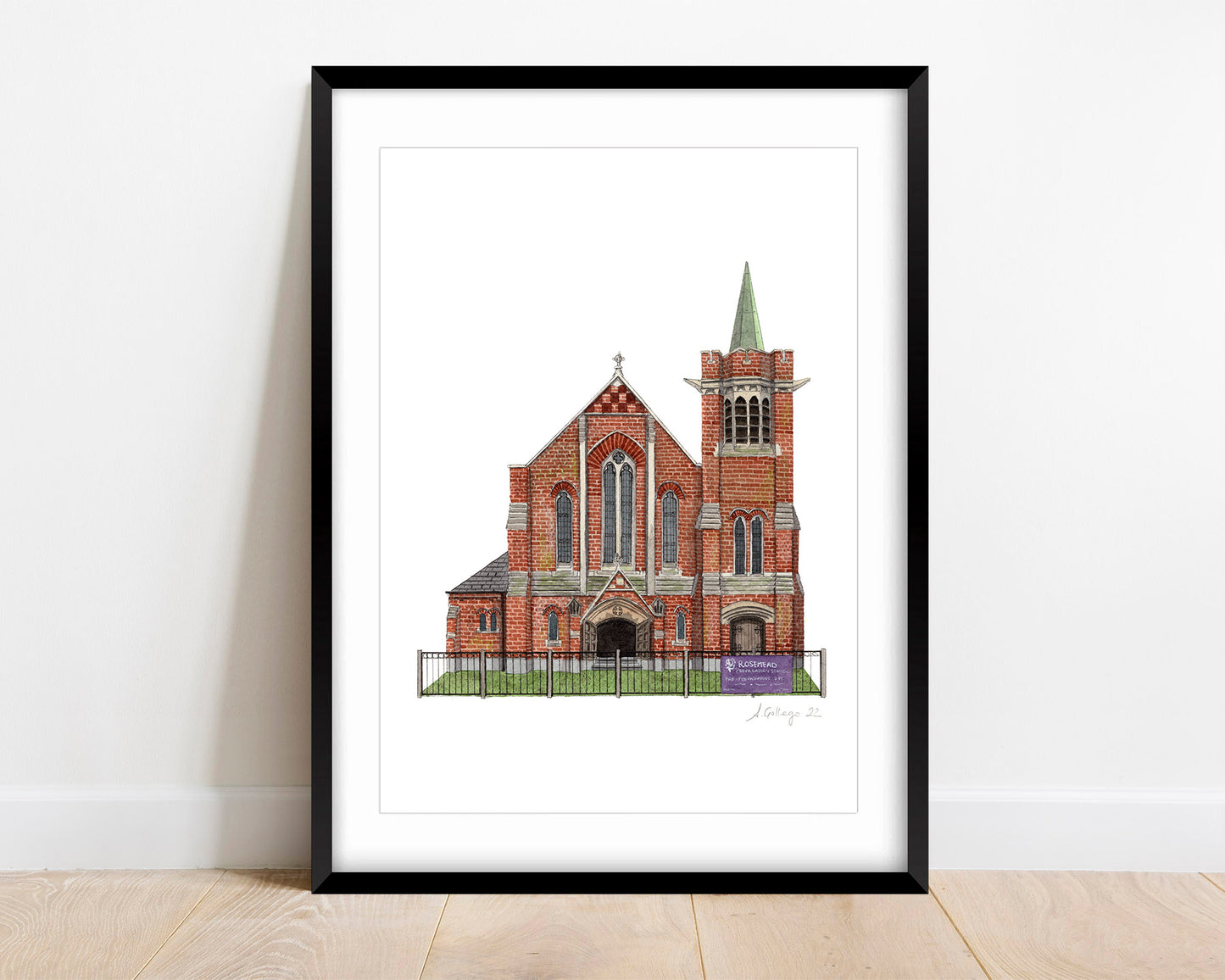 Tulse Hill - Rosemead Pre-Preparatory School - Giclée Print (unframed) - West Norwood