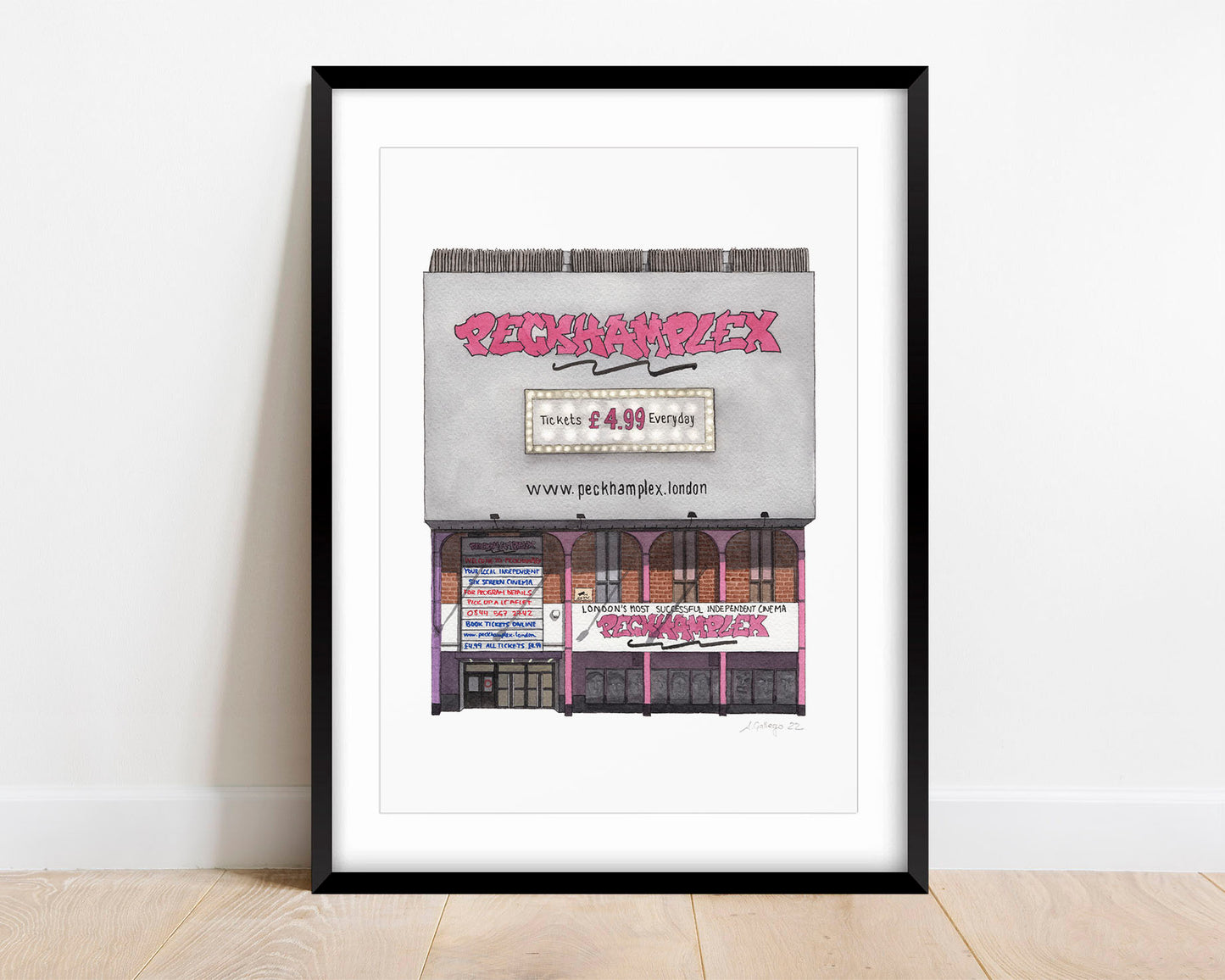 Peckham - Peckhamplex - Giclée Print (unframed)