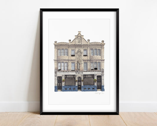 Hackney - Adam and Eve Pub - Giclée Print (unframed) - Homerton