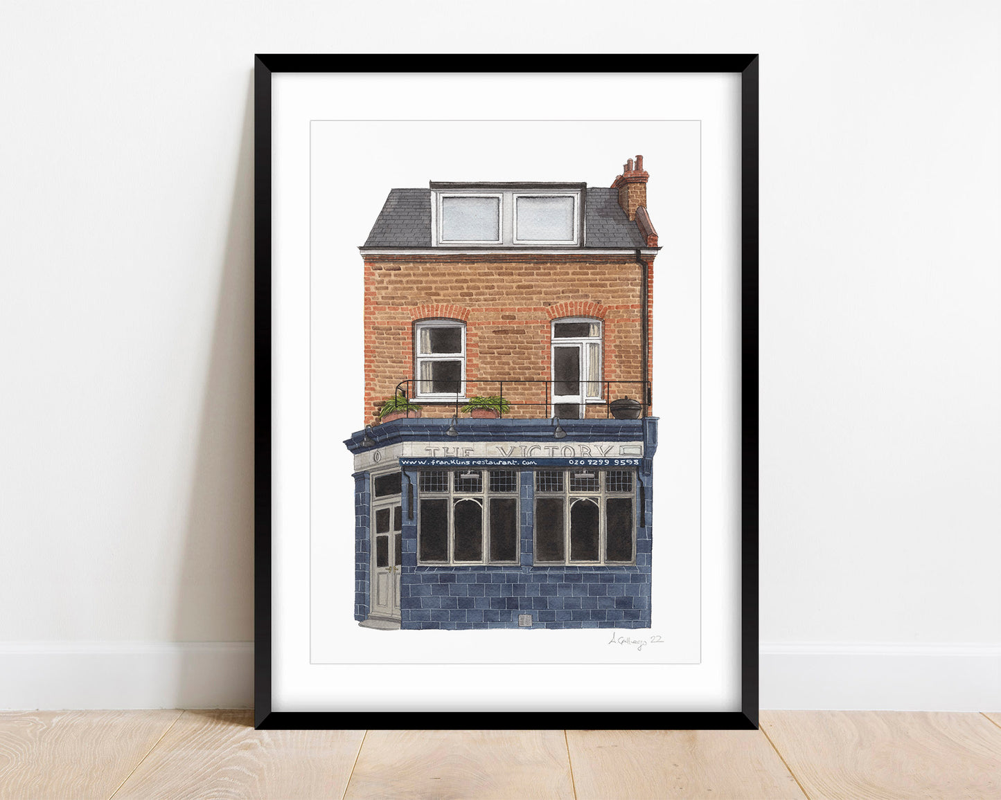 East Dulwich - Franklin's Restaurant - Giclée Print (unframed)
