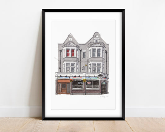 Dalston - Shacklewell Arms - Giclée Print (unframed) - Hackney