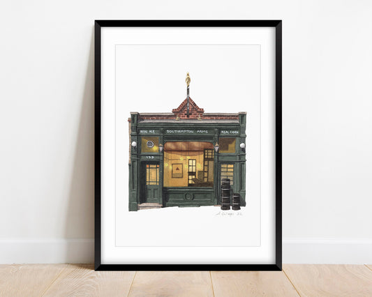 Gospel Oak - Southampton Arms pub - Giclée Print (unframed) - Kentish Town