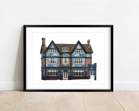 Streatham - The Rabbit Hole pub - Giclée Print (unframed)