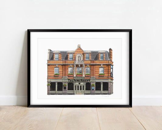 Herne Hill - The Prince Regent Pub - Giclée Print (unframed)