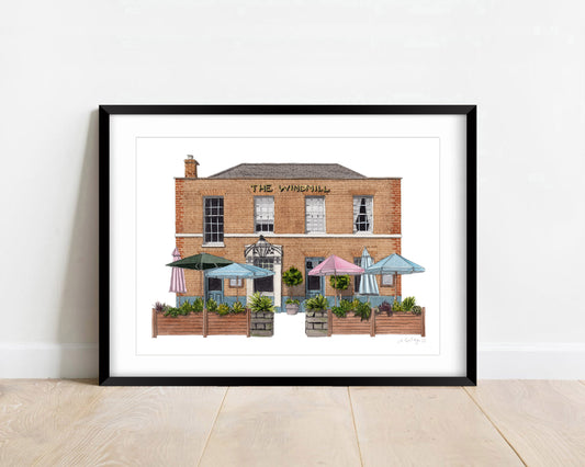 Clapham - The Windmill - Giclée Print (unframed)