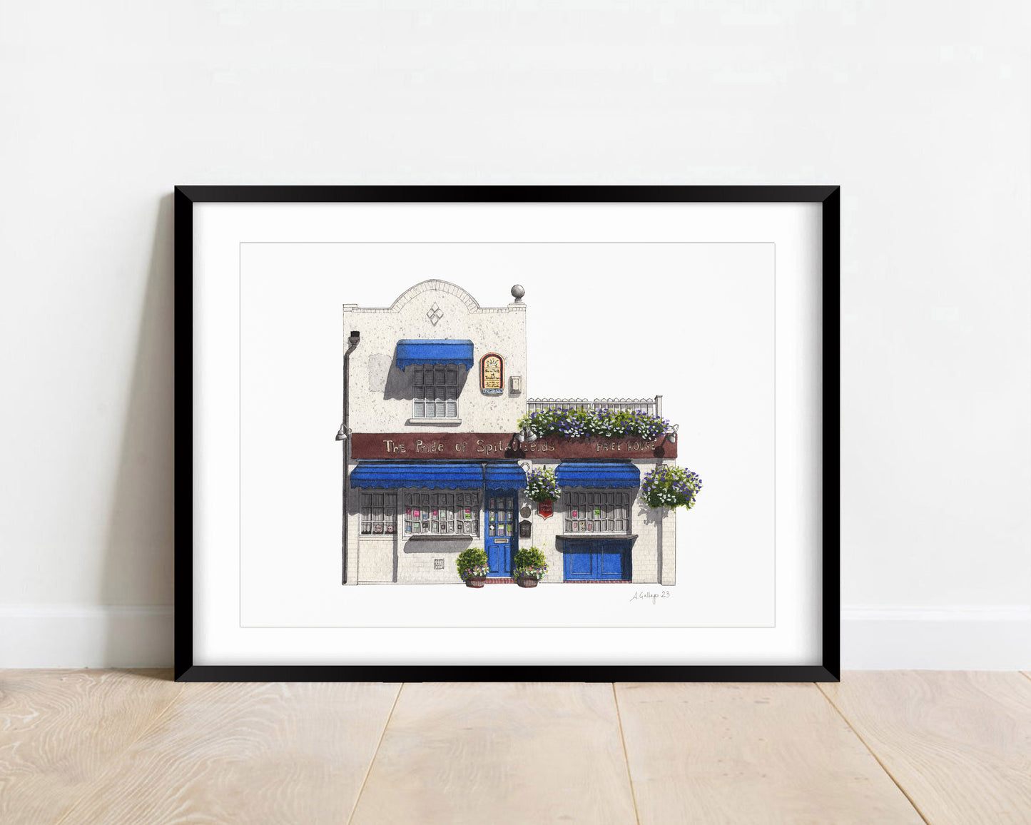 Shoreditch - The Pride of Spitalfields - Giclée Print (unframed) - East London