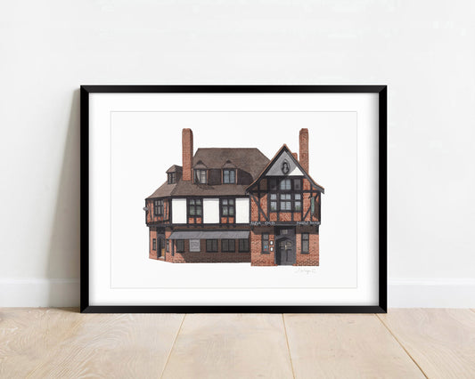Peckham - Old Nun's Head - Nunhead - Giclée Print (unframed)