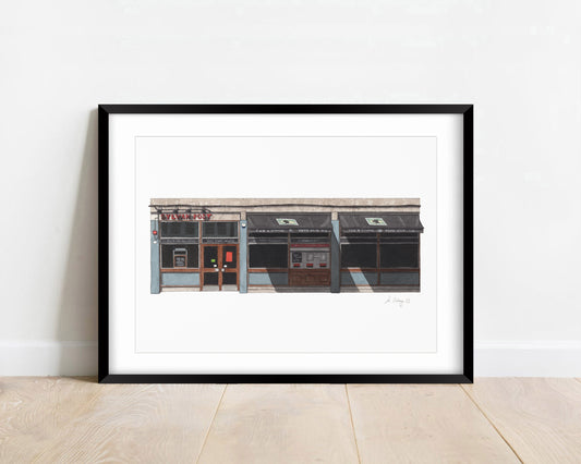 Forest Hill - Sylvan Post Pub - Giclée Print (unframed)