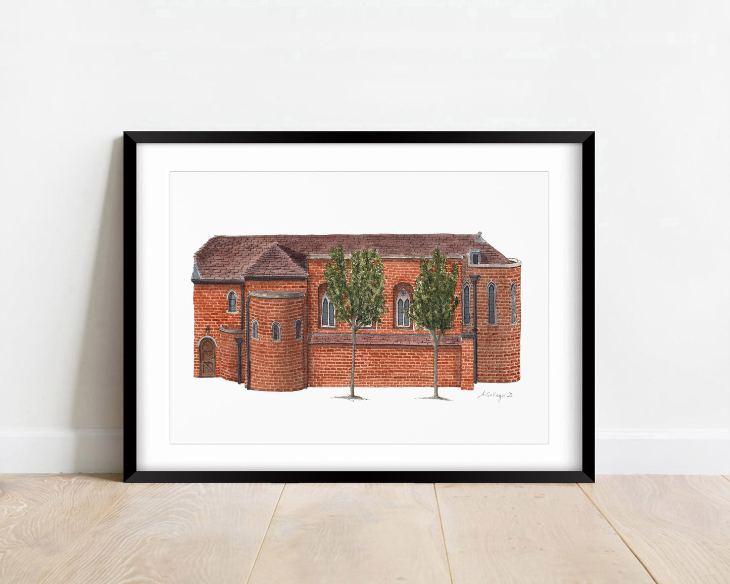East End - Fitzrovia Chapel - Giclée Print (unframed)