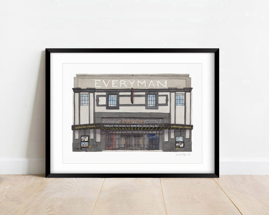 Crystal Palace - Everyman Cinema - Giclée Print (unframed)