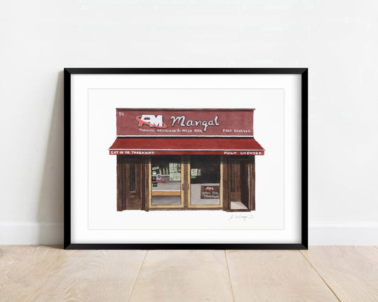 Camberwell - FM Mangal Turkish Restaurant - Giclée Print (unframed)