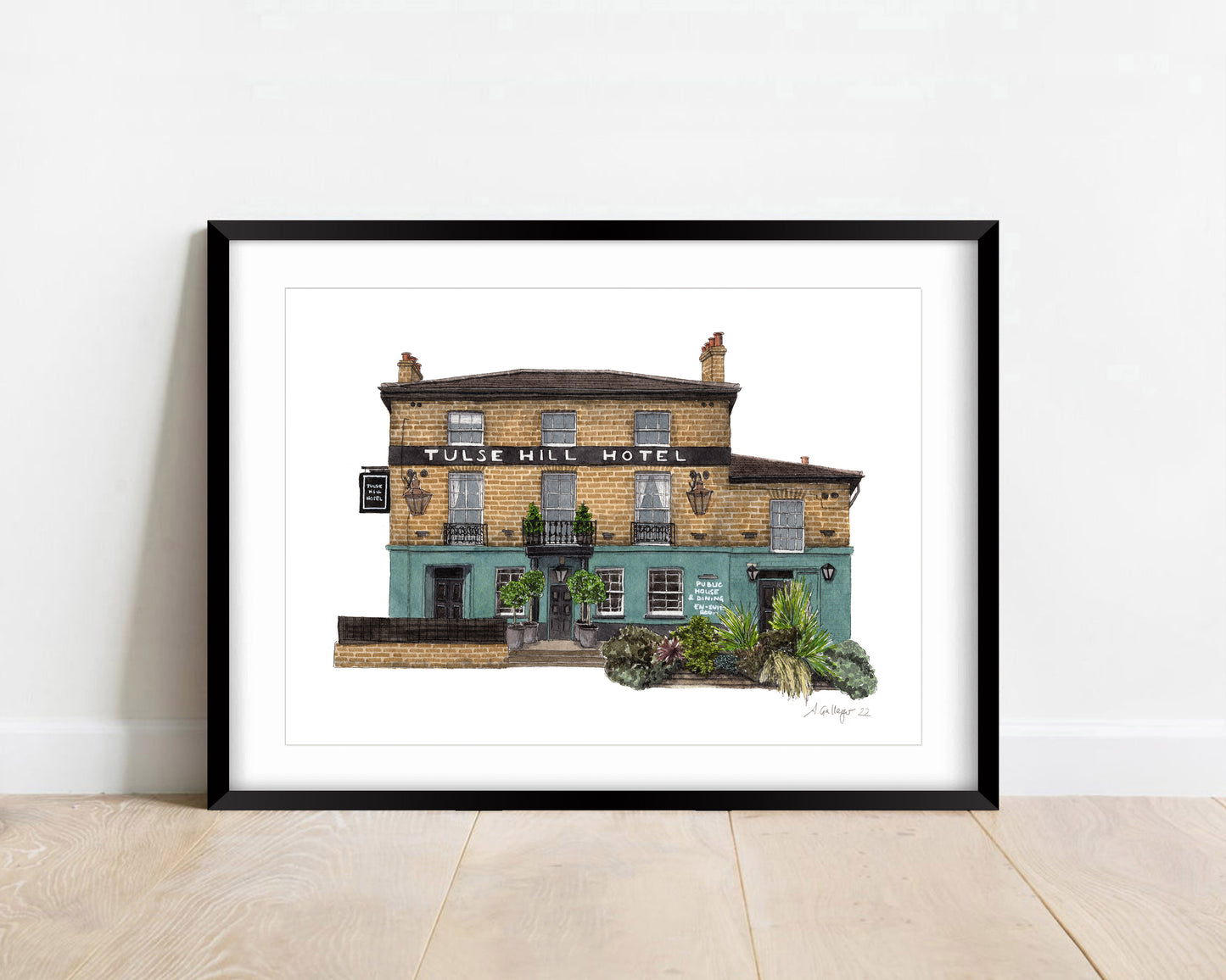 Tulse Hill - Tulse Hill Hotel pub - Giclée Print (unframed)
