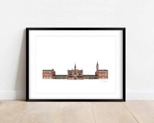 Dulwich College - Giclée Print (unframed) - Dulwich Village