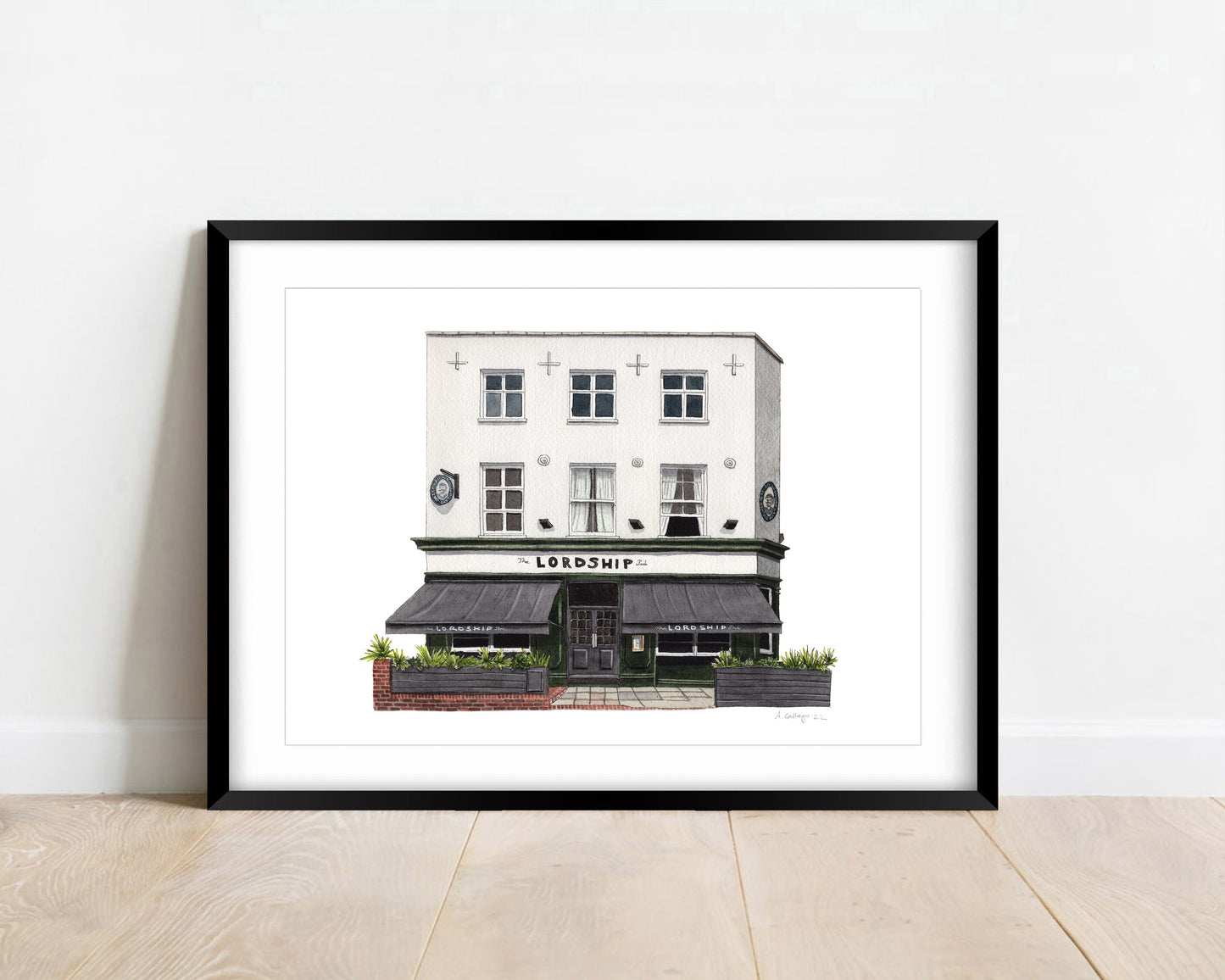 East Dulwich - The Lordship - Giclée Print (unframed)