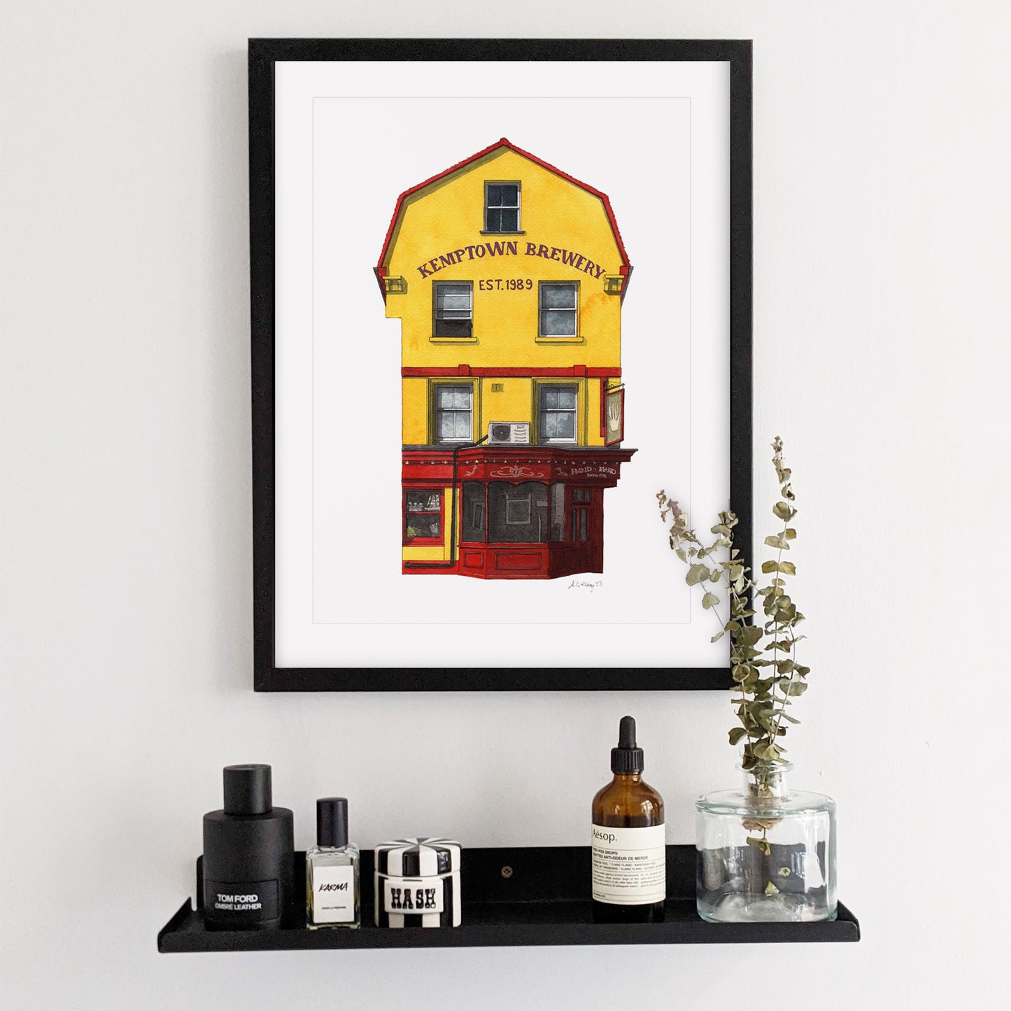 Brighton - The Hand in Hand pub - Giclée Print (unframed)