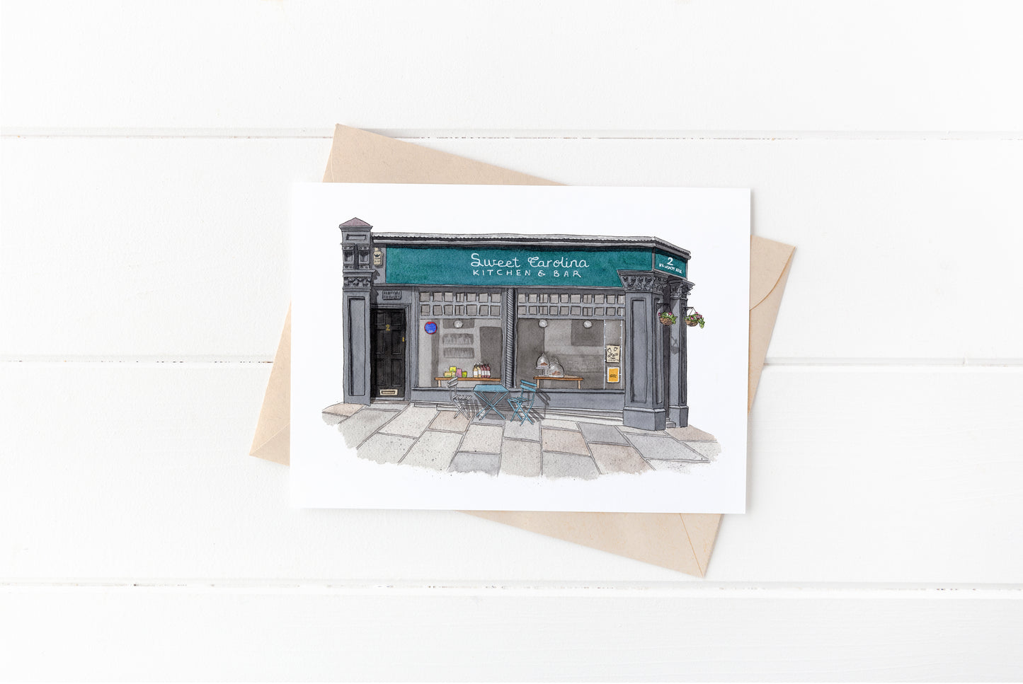 West Norwood - Sweet Carolina - Greeting card with envelope