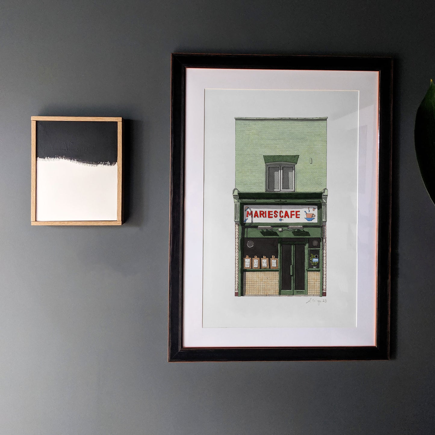Waterloo - Marie's Cafe - Giclée Print (unframed)