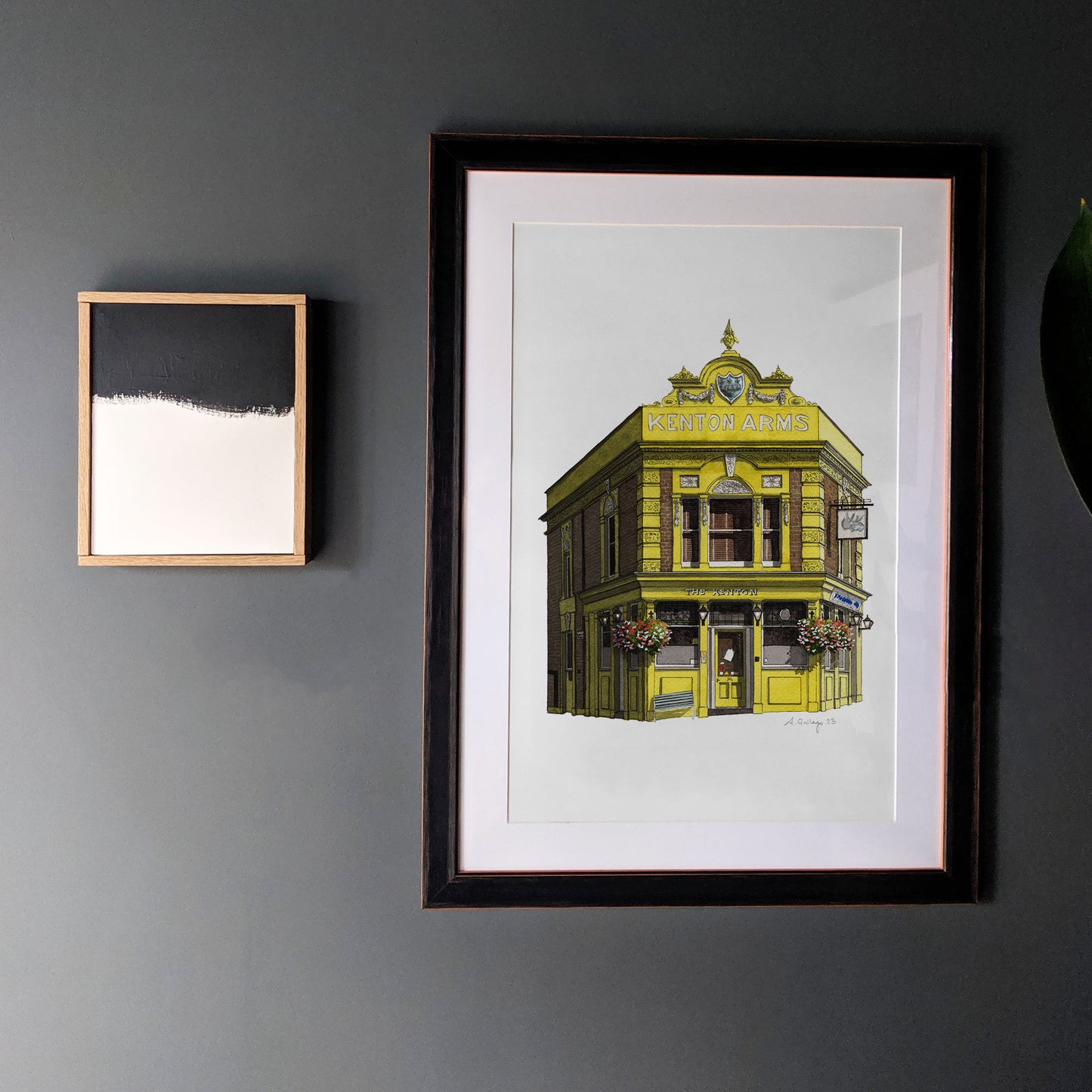 Hackney - The Kenton pub - Giclée Print (unframed) - Homerton