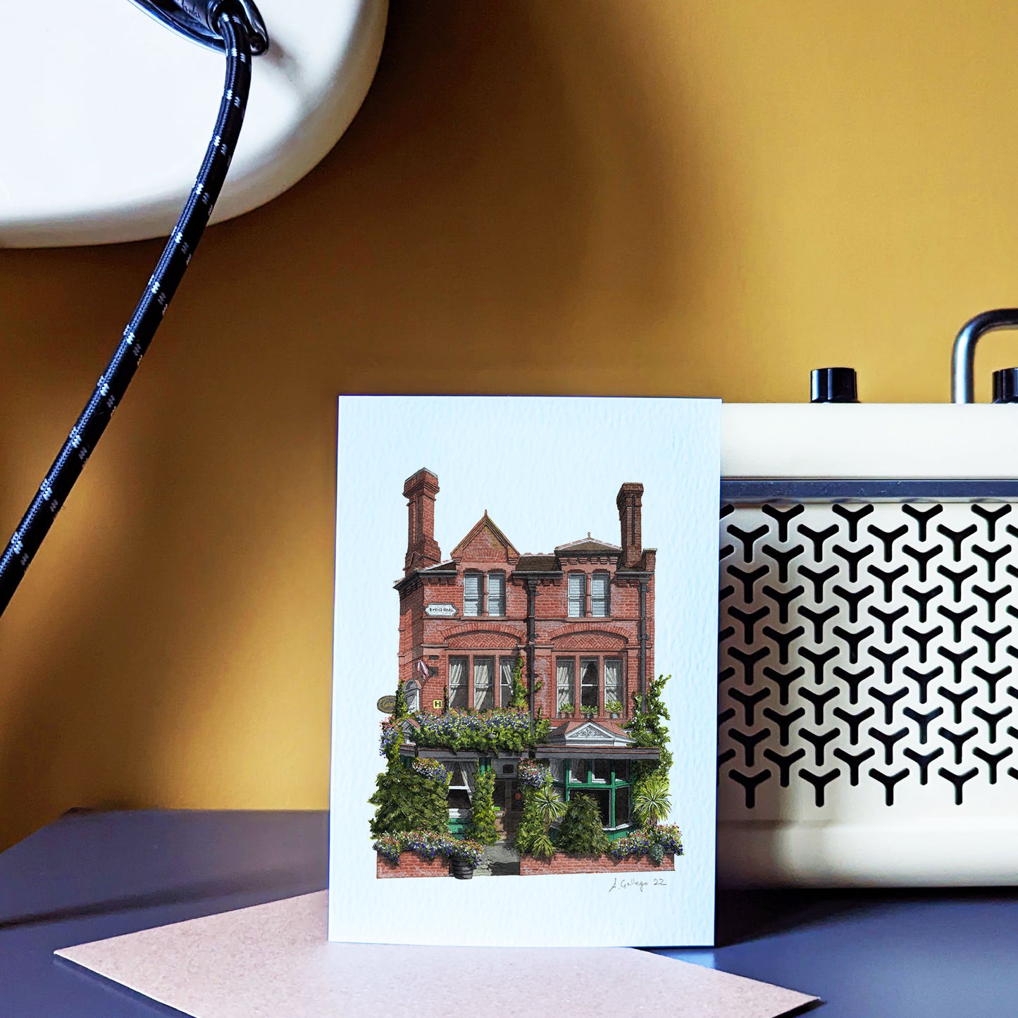 Nunhead - Skehans - Greeting card with envelope