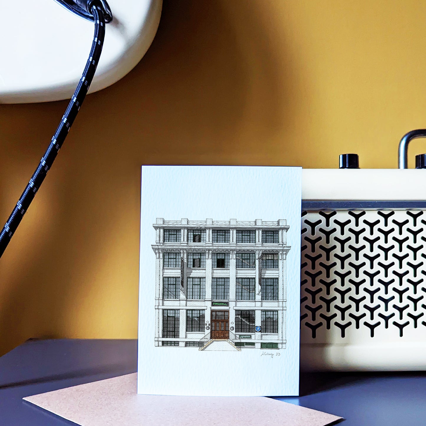 West Dulwich - Parkhall Business Centre - Greeting card with envelope