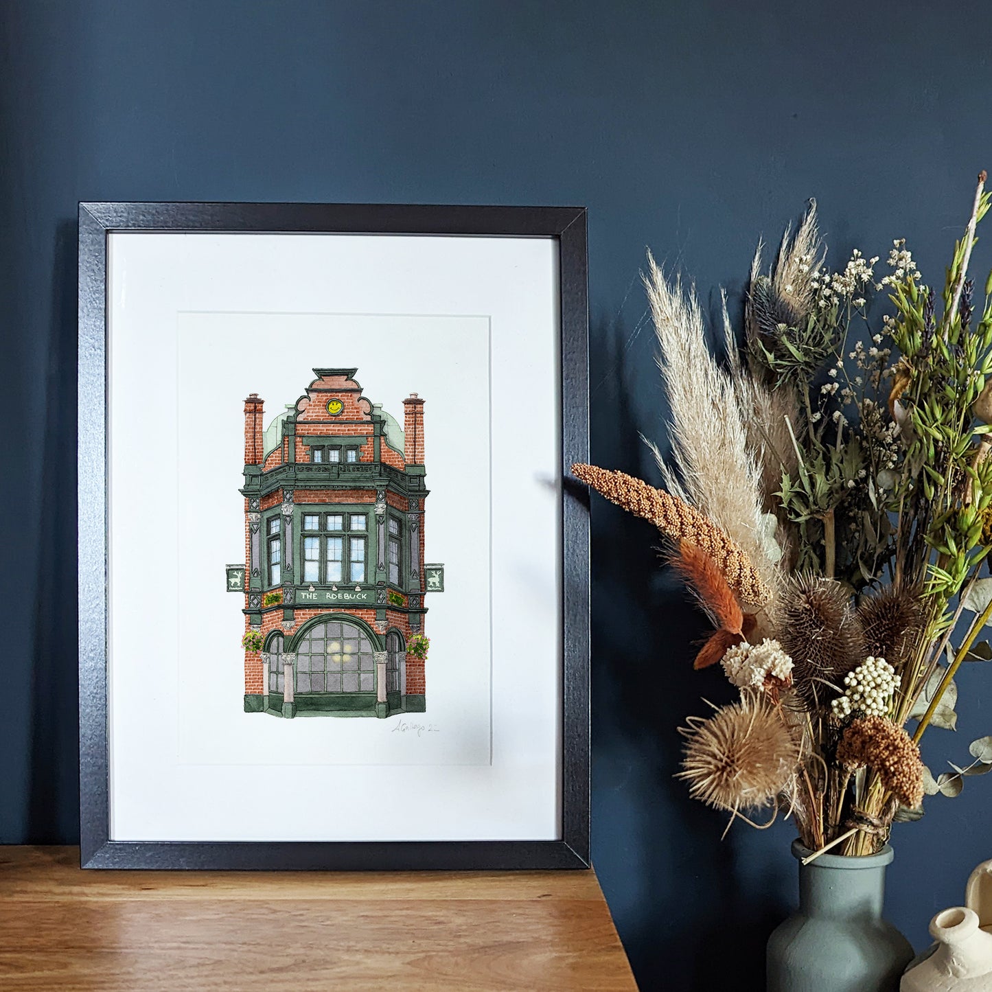 Borough - The Roebuck pub - Giclée Print (unframed)