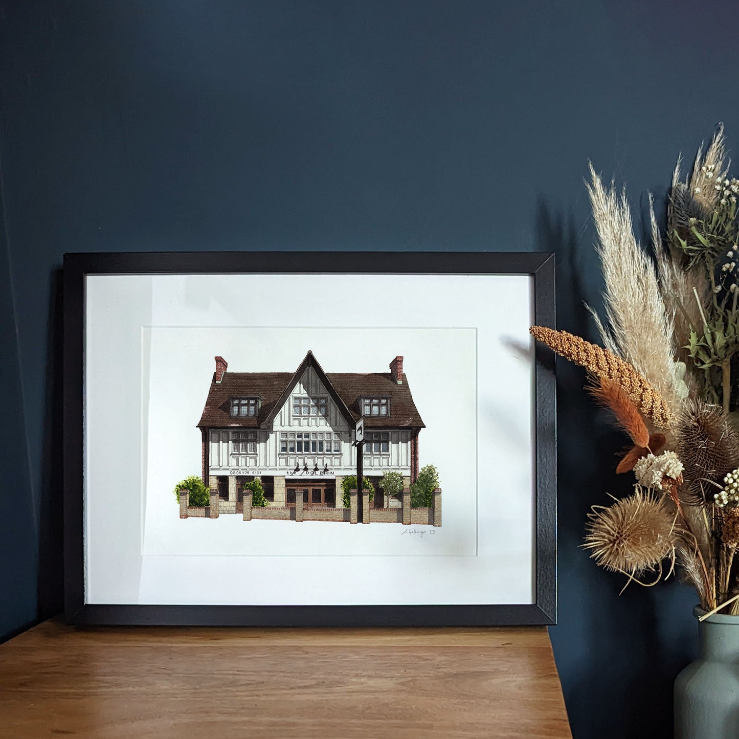 Sydenham - The Dolphin pub - Giclée Print (unframed)