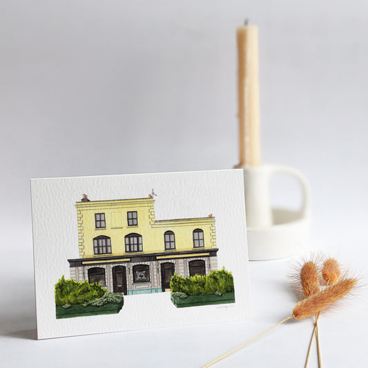 Camberwell - The Sun pub - Greeting card with envelope