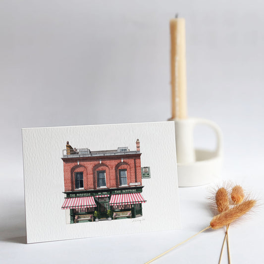 Chelsea - The Surprise pub - Greeting card with envelope