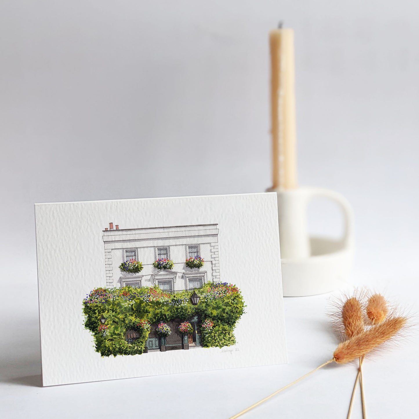 Barnsbury - The Hemingford Arms - Greeting card with envelope - Islington