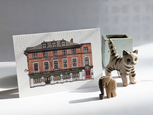 Balham - The Bedford - Greeting card with envelope