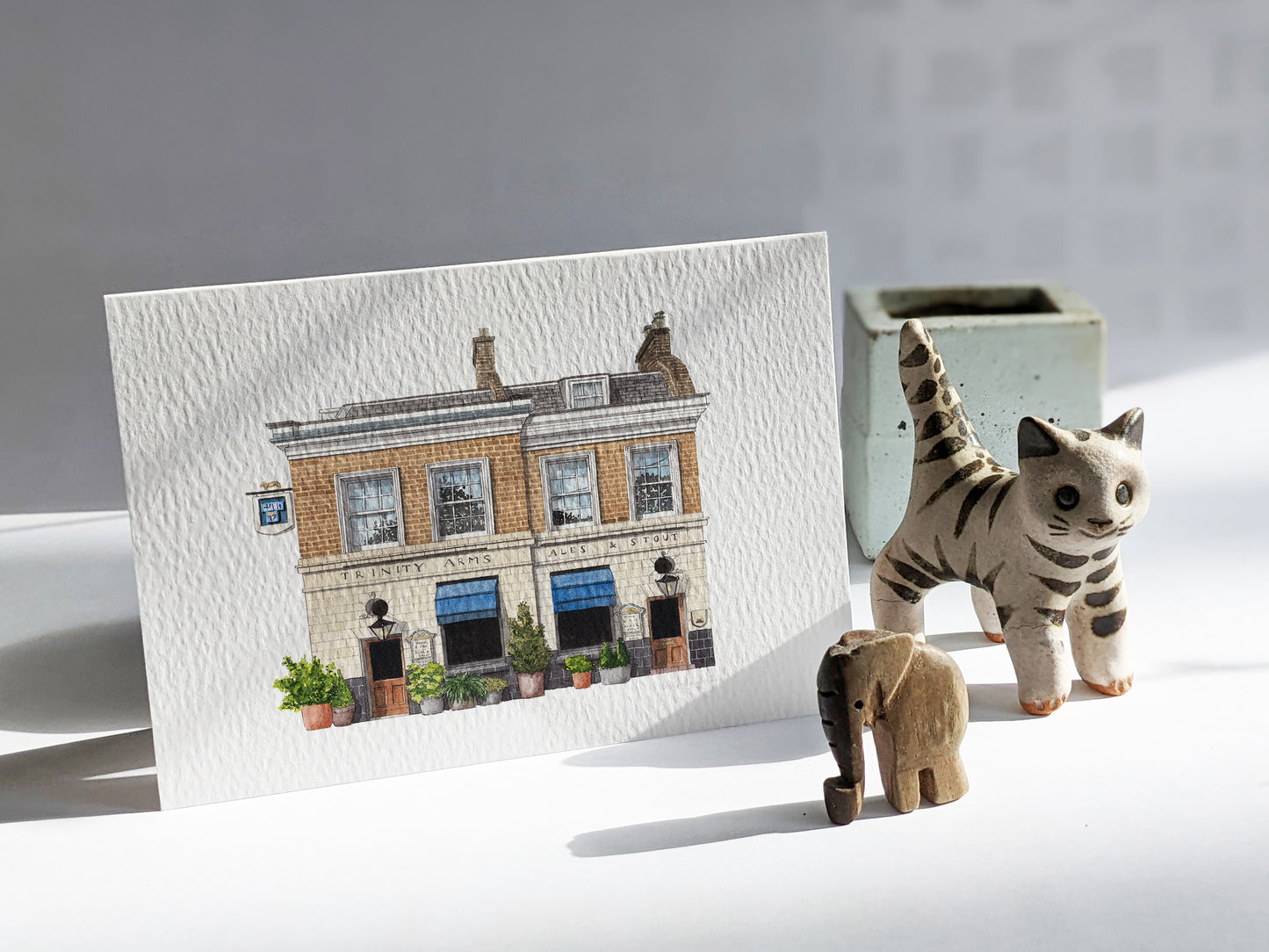 Brixton - Trinity Arms - Greeting card with envelope