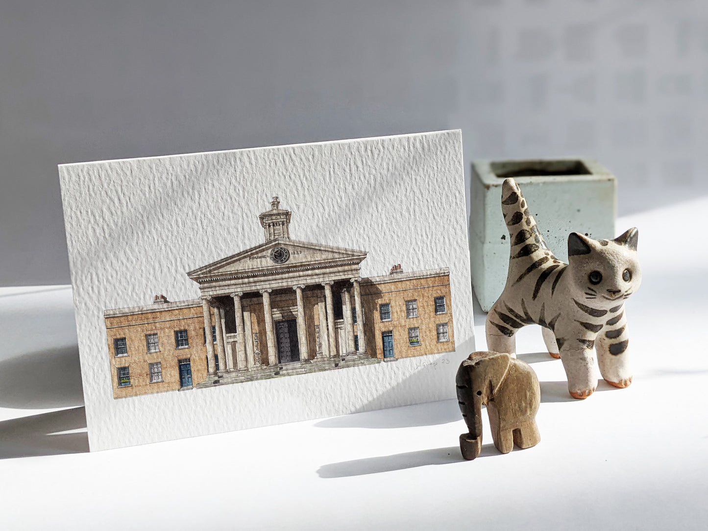 Peckham - Asylum Chapel - Greeting card with envelope