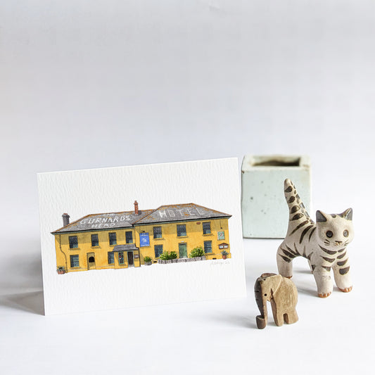 Cornwall - Gurnard's Head - Greeting card with envelope