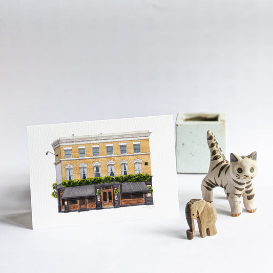 East Dulwich - East Dulwich Tavern - EDT - Greeting card with envelope