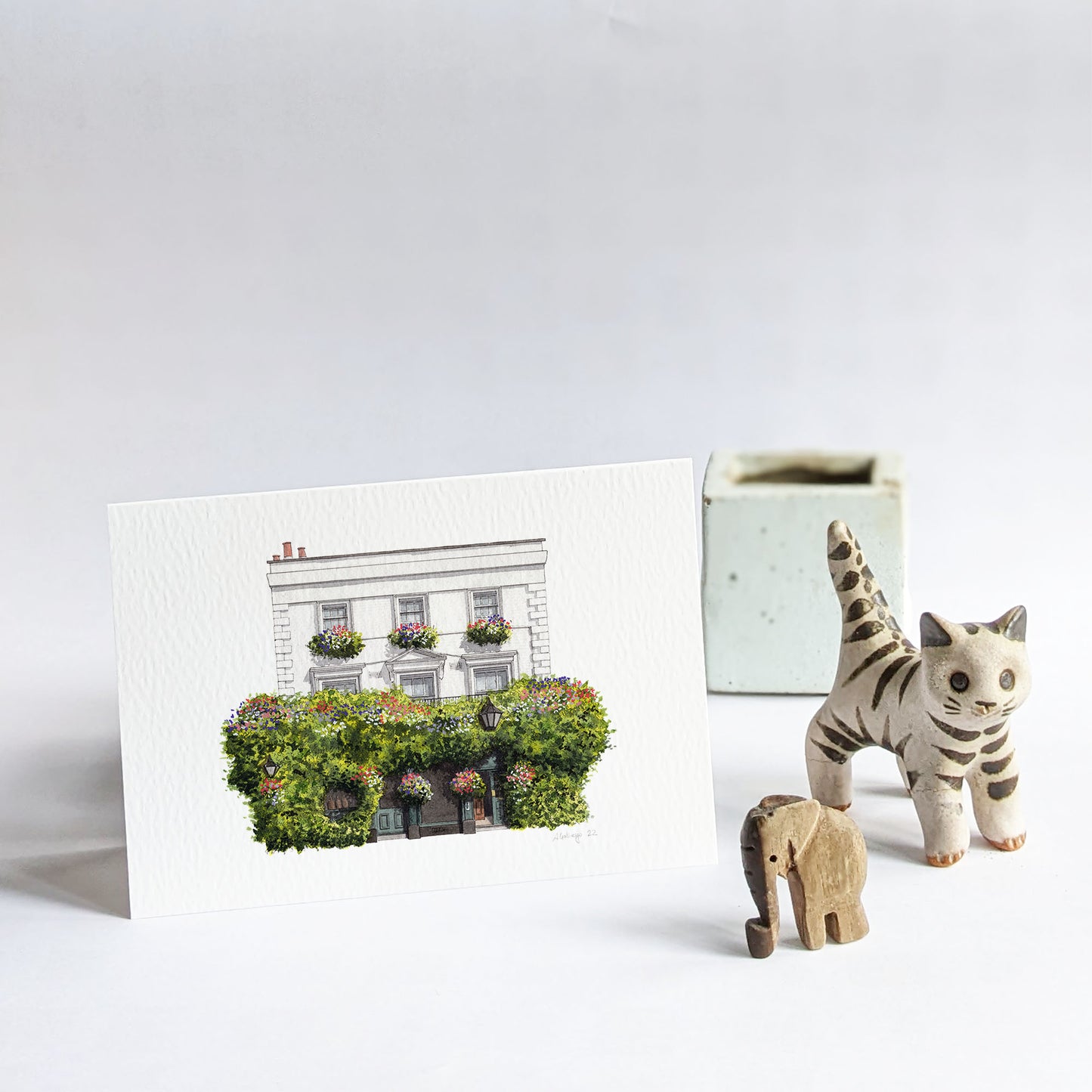 Barnsbury - The Hemingford Arms - Greeting card with envelope - Islington