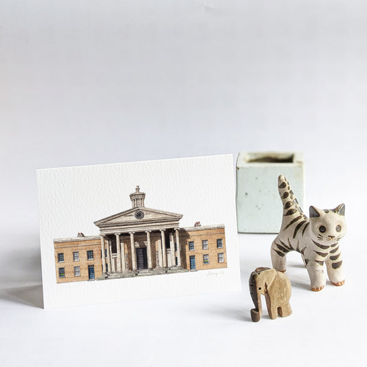 Peckham - Asylum Chapel - Greeting card with envelope